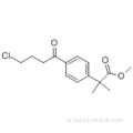 벤젠 아세트산, 4- (4- 클로로 -1- 옥소 부틸) -a, a- 디메틸-, 메틸 에스테르 CAS 154477-54-0